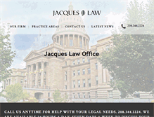Tablet Screenshot of jacqueslawoffice.com